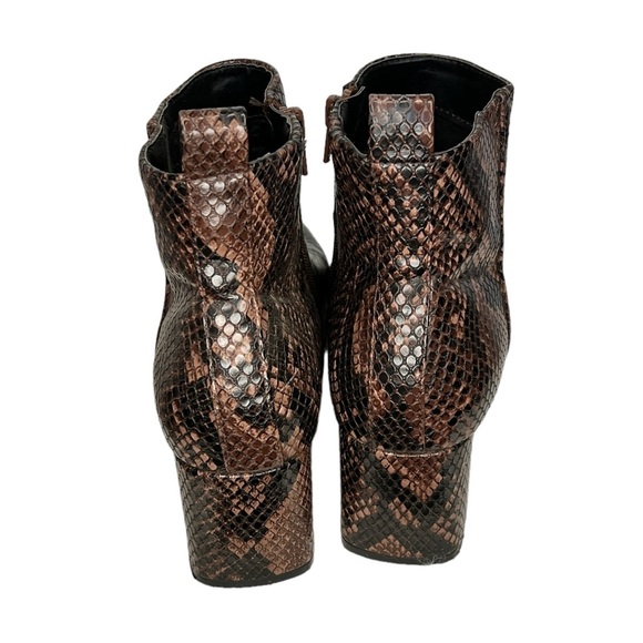 Time and Tru Snake Print Booties - Picture 3 of 5